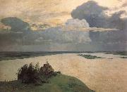 Isaac Levitan Above Eternal Peace china oil painting reproduction